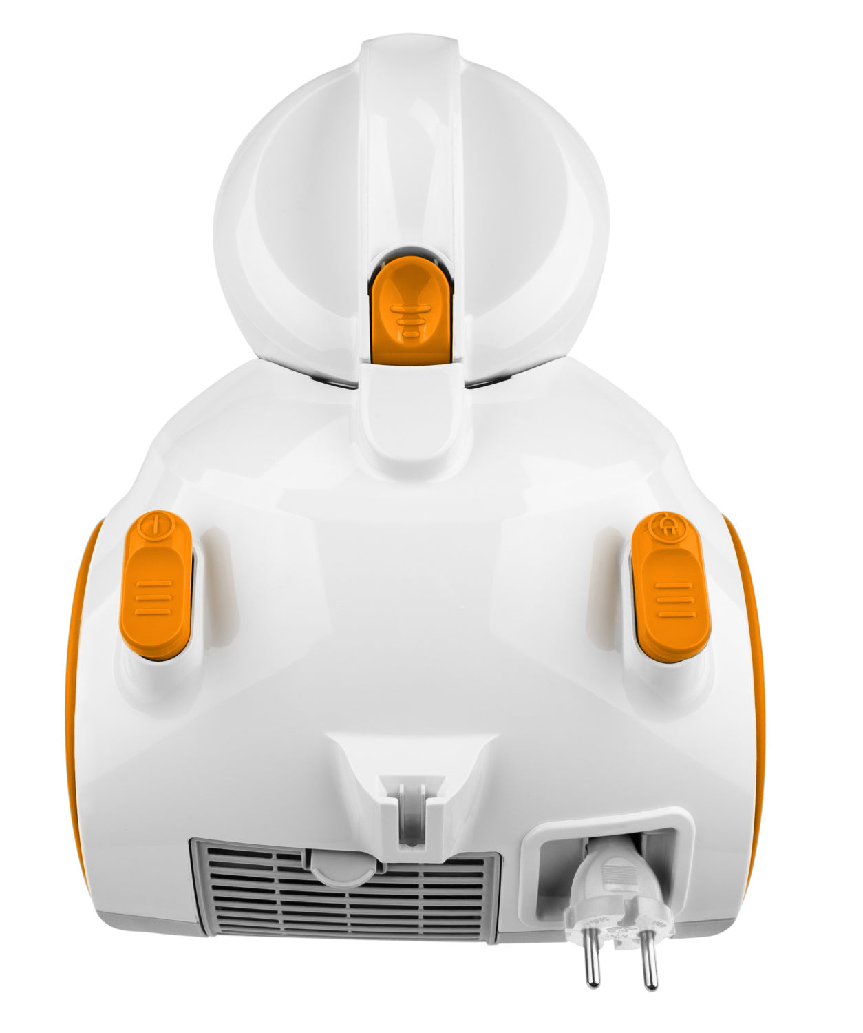 Hyundai VC 009 Bodenstaubsauger 700 W Beutellos HEPA Weiß, Orange