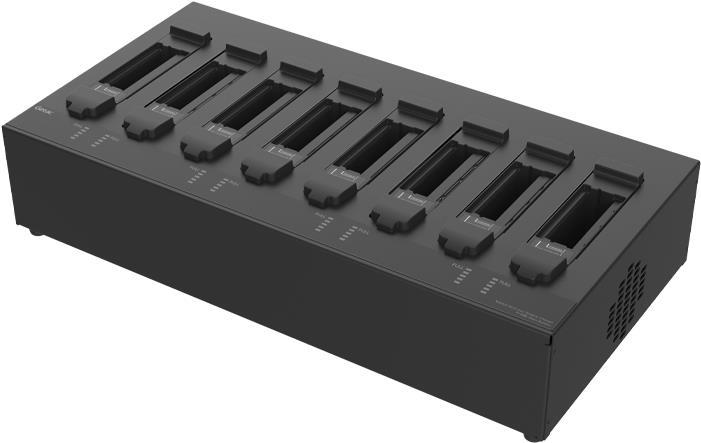 GETAC F110G6 - MULTI-BAY BATTERY CHARGER (EIGHT BAY) W/ 330W (GCECEN)