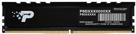 Speichermodul PATRIOT SIGNATURE PREMIUM DDR5 24GB 5600MHz 1 Rank (PSP524G560081H1) (PSP524G560081H1)