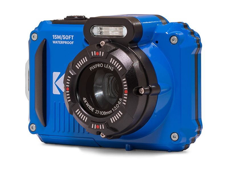 Kodak PixPro WPZ2 Unterwasser-Digitalkamera 16,76 MP 4x Zoom 2,7" Blau