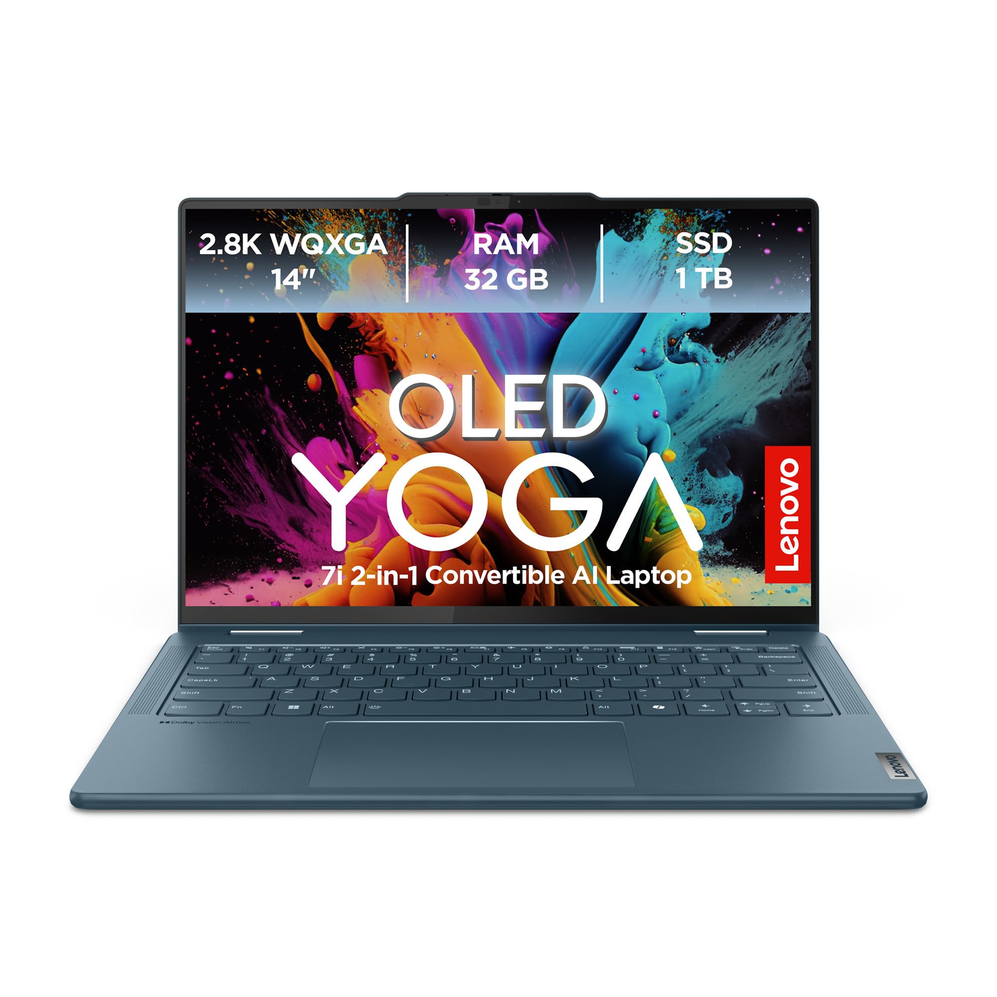 Lenovo Yoga 7 2-in-1 83TC003DGE 14" WUXGA OLED Touch Intel Core Ultra 7 355 16GB RAM 1TB SSD QWERTZ DE