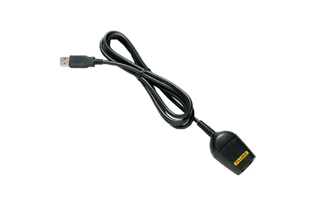 Fluke IR189USB Schnittstellenkabel Schwarz