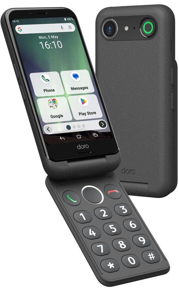 Doro Aurora A20 4,5" 4 GB RAM 64 GB Graphit