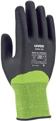 Uvex Handschutz Strick-HS, C500 XG, Gr. 09 (6060009)