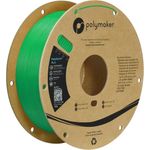 PLA HIGH SPEED 1,75mm GREEN 1kg POLYMAKER POLYSONIC 3D FILAMENT (PA12010)