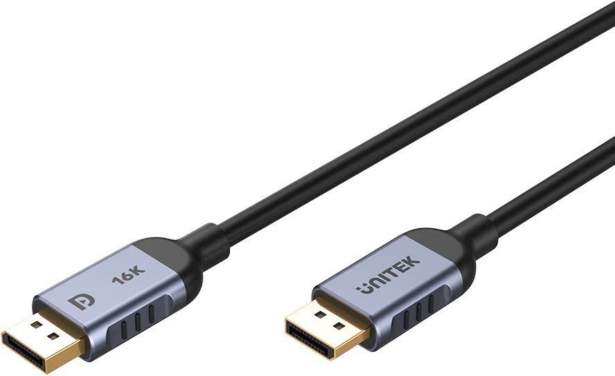 UNITEK C1626GY01-1M DisplayPort 2.1 Schwarz (C1626GY01-1M)