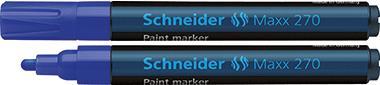 SCHNEIDER Lackmarker 270 blau 1 Stück (127003)