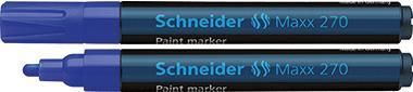 SCHNEIDER Lackmarker 270 blau 1 Stück (127003)