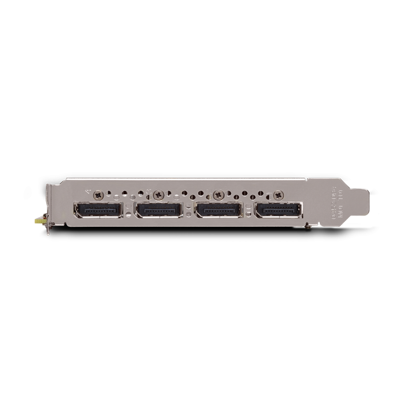 PNY Quadro P2000 5GB GDDR5 PCI-E 3.0 x16 4x Display Port 1.4, Single Slot, inkl. 4× DP zu DVI Adapter, aktiv gekühlt. (VCQP2000-PB)