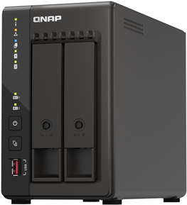 QNAP SYSTEMS TS-253E-8G 2 BAY 8 GB DDR4 2X 2.5GBE 2X USB 3.2II 2X USB2.0 (TS-253E-8G)