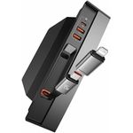 Baseus T-Space HUB für Tesla inkl Kabel schwarz (B00051300111-00)