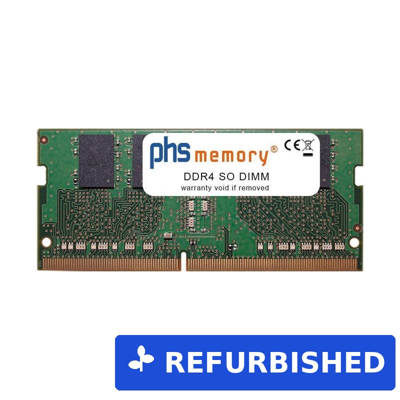 PHS-memory 4GB RAM Speicher kompatibel mit HP 15s-fq1045nl DDR4 SO DIMM 3200MHz PC4-25600-S (SP499131) (geöffnet)