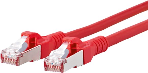 BTR TP-Patchkabel ISO/IEC Cat.6 AWG26 2x RJ45 7,0m rot (1308457066-E)