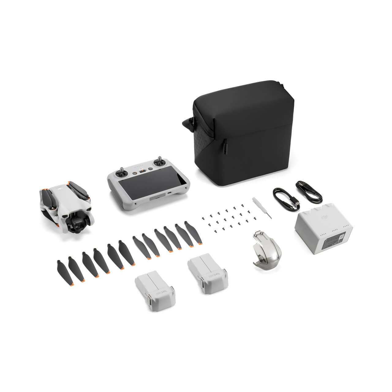 DJI Mini 3 Fly More Combo Quadrocopter mit DJI RC 12 MP 4K UHD
