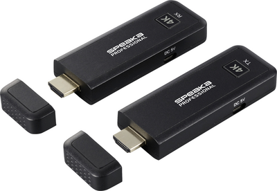 SpeaKa Professional SP-TR-450 HDMI-Funkübertragung Set 50 m 30 Hz 3840 x 2160 Pixel integrierte (SP-12883548)