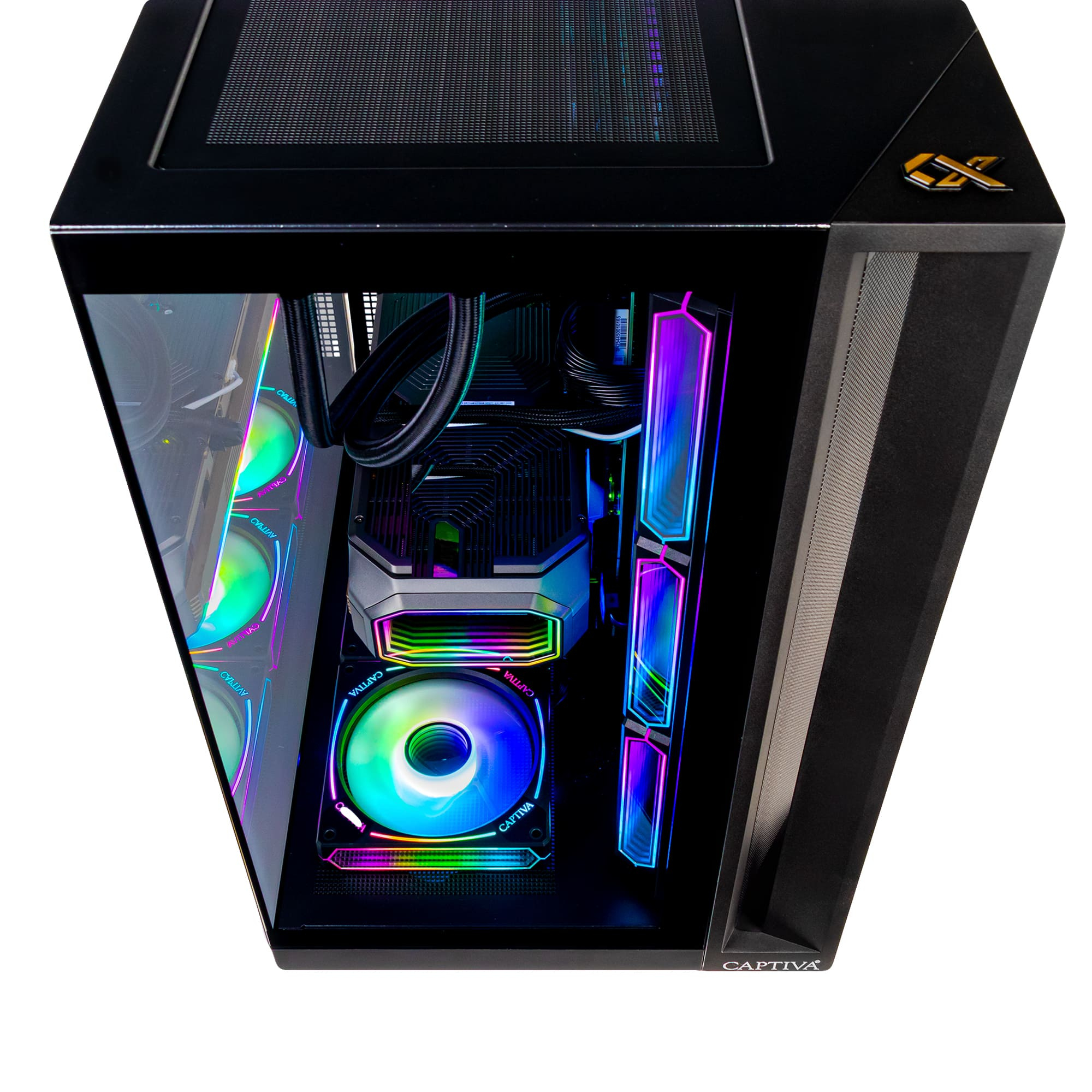 CAPTIVA Highend Gaming I89-784 Intel Core Ultra 9 285K RTX 5070 Ti 32 GB RAM 1 TB SSD Schwarz
