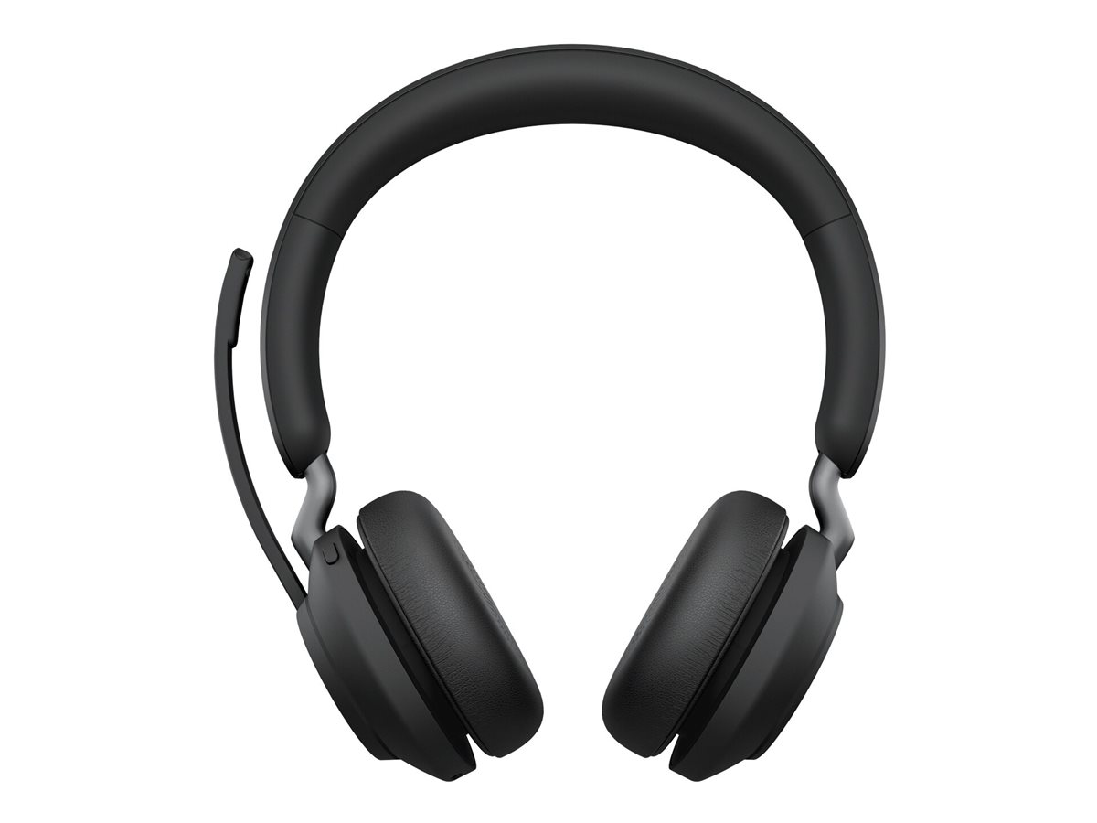 Jabra Evolve2 65 MS Stereo On-Ear Headset Schwarz