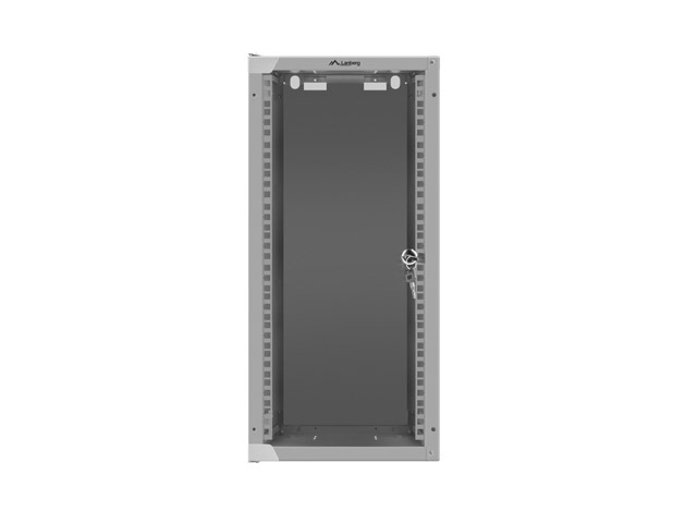 Lanberg WF10-2312-10S Wandmontiertes Regal 12U 20 kg Grau