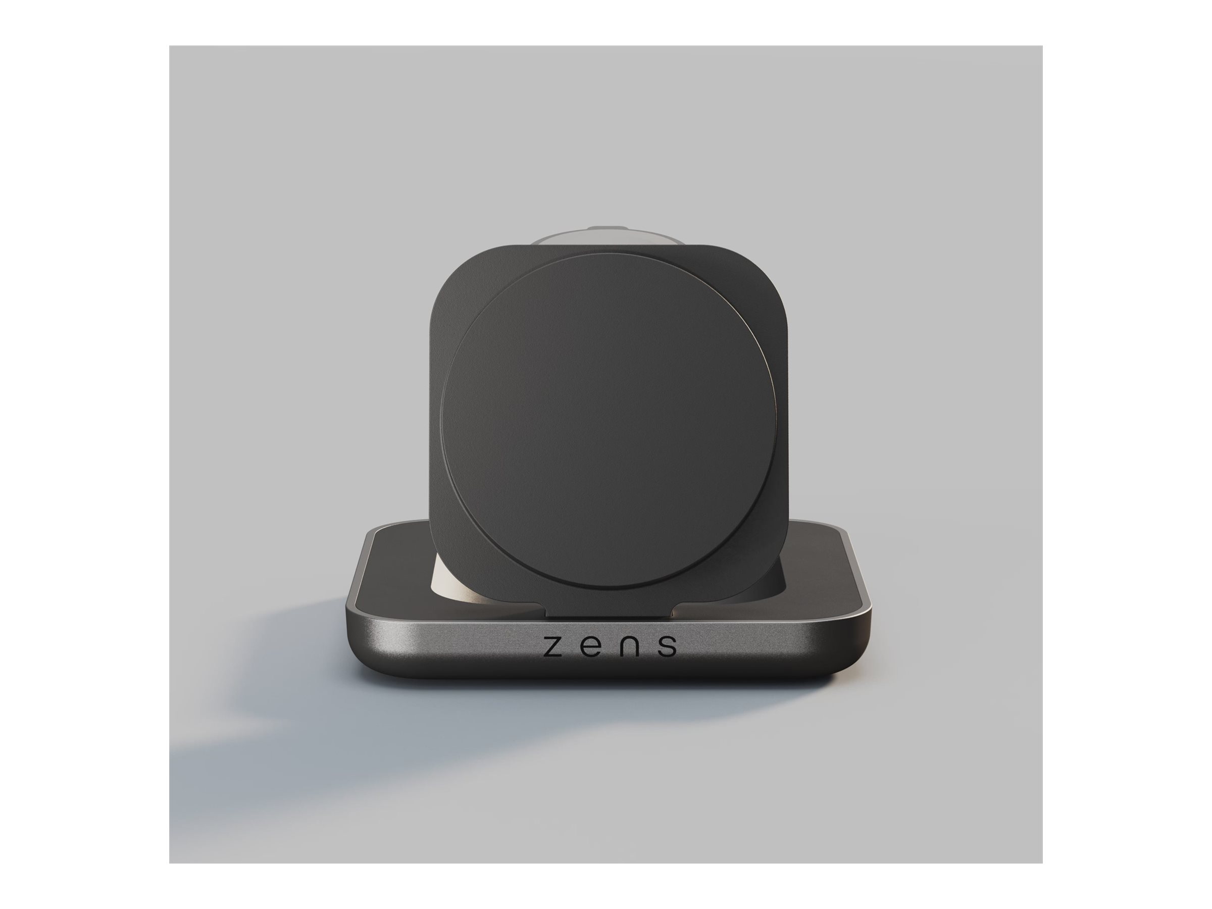 ZENS Nightstand Charger Pro 2 Kabelloses Ladegerät 15 W Qi2 Schwarz