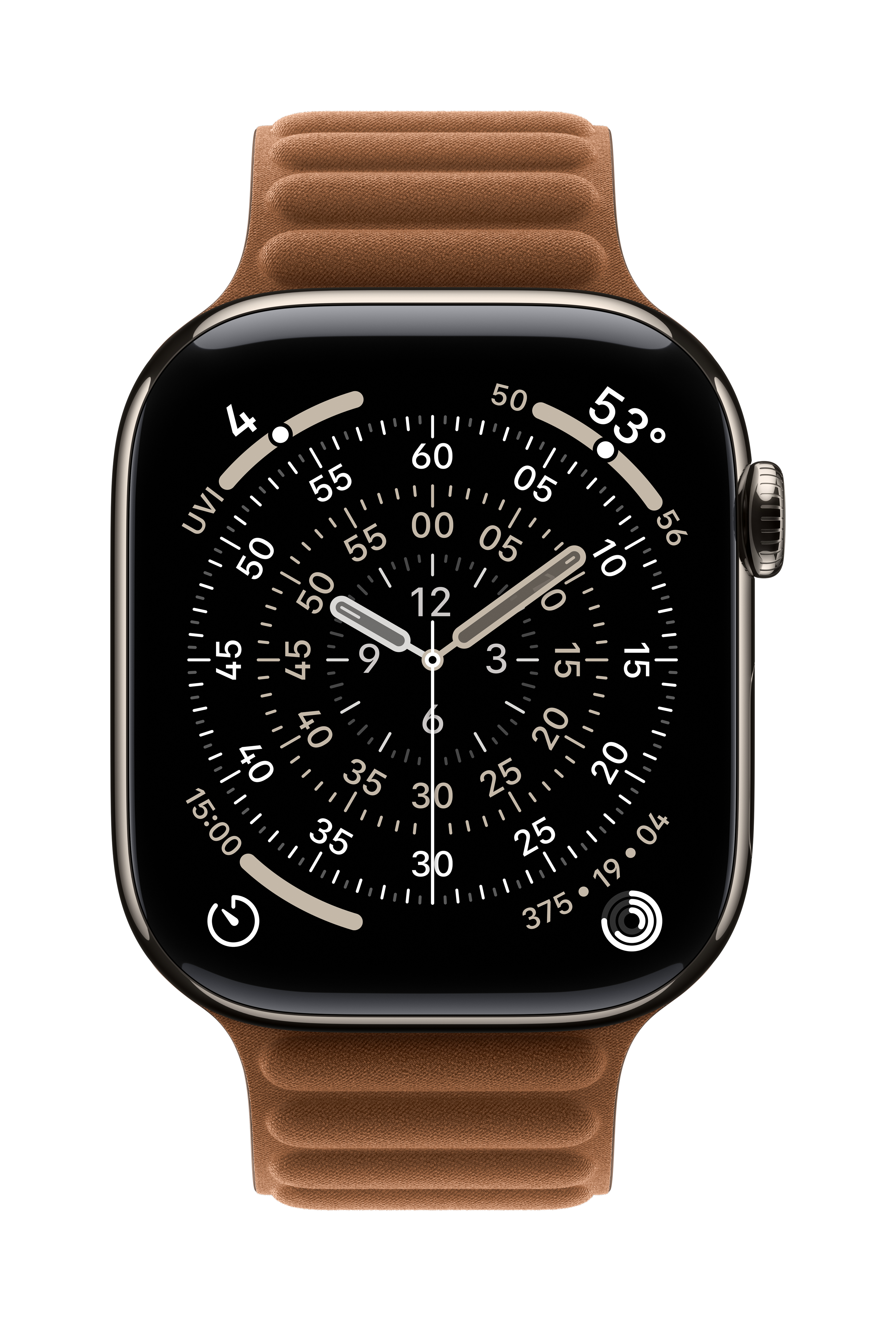 Apple Magnetic Link Uhrenarmband 46 mm M/L Caramel