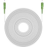 Goobay 59595 Glasfaserkabel 2 m SC/APC FTTH OS2 Weiß (59595)