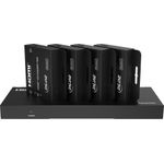 InLine® Video Splitter/Extender, 1x4, Cat.6, HDMI 4K/30Hz, Set (57886B)