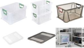 keeeper Deckel "luisa" für Euro-Box "luis", 20 Liter, grau Farbe: crystal grey transparent, Material: PP - 1 Stück (1006982700000)