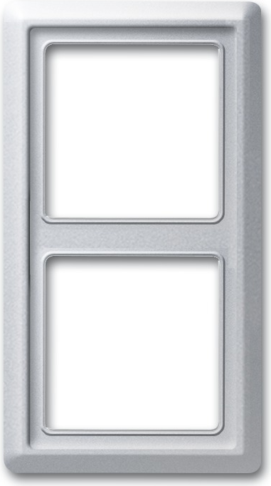 BUSCH-JAEGER Abdeckrahmen 2-fach 2102-33 AW44 alusilber 2102-33 (2102-33)