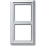 BUSCH-JAEGER Abdeckrahmen 2-fach 2102-33 AW44 alusilber 2102-33 (2102-33)