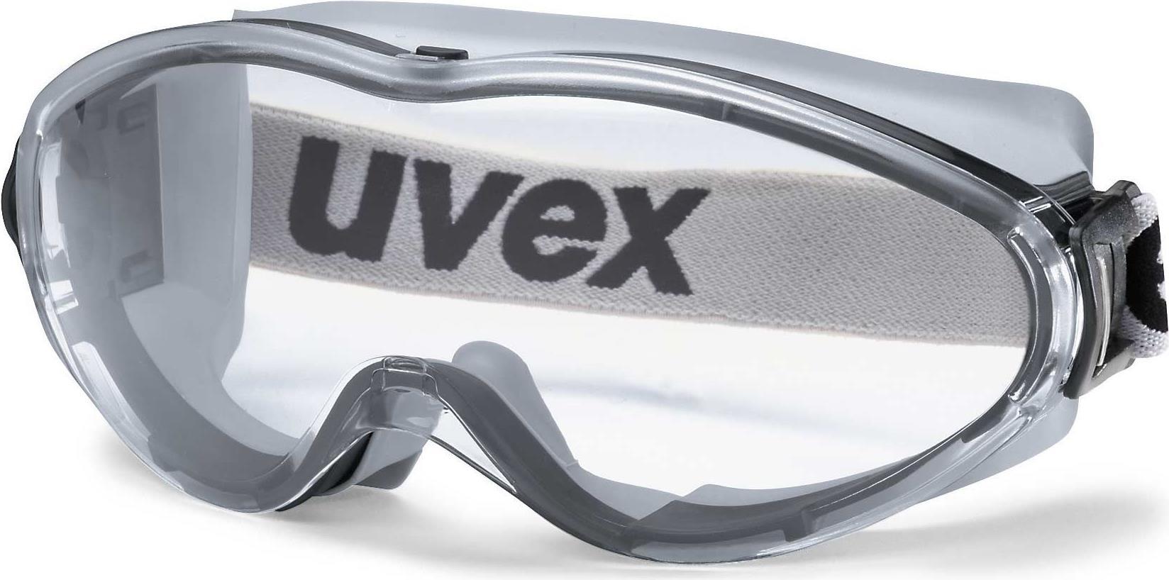 UVEX 9302285 Schutzbrille/Sicherheitsbrille Grau - Schwarz (9302285)