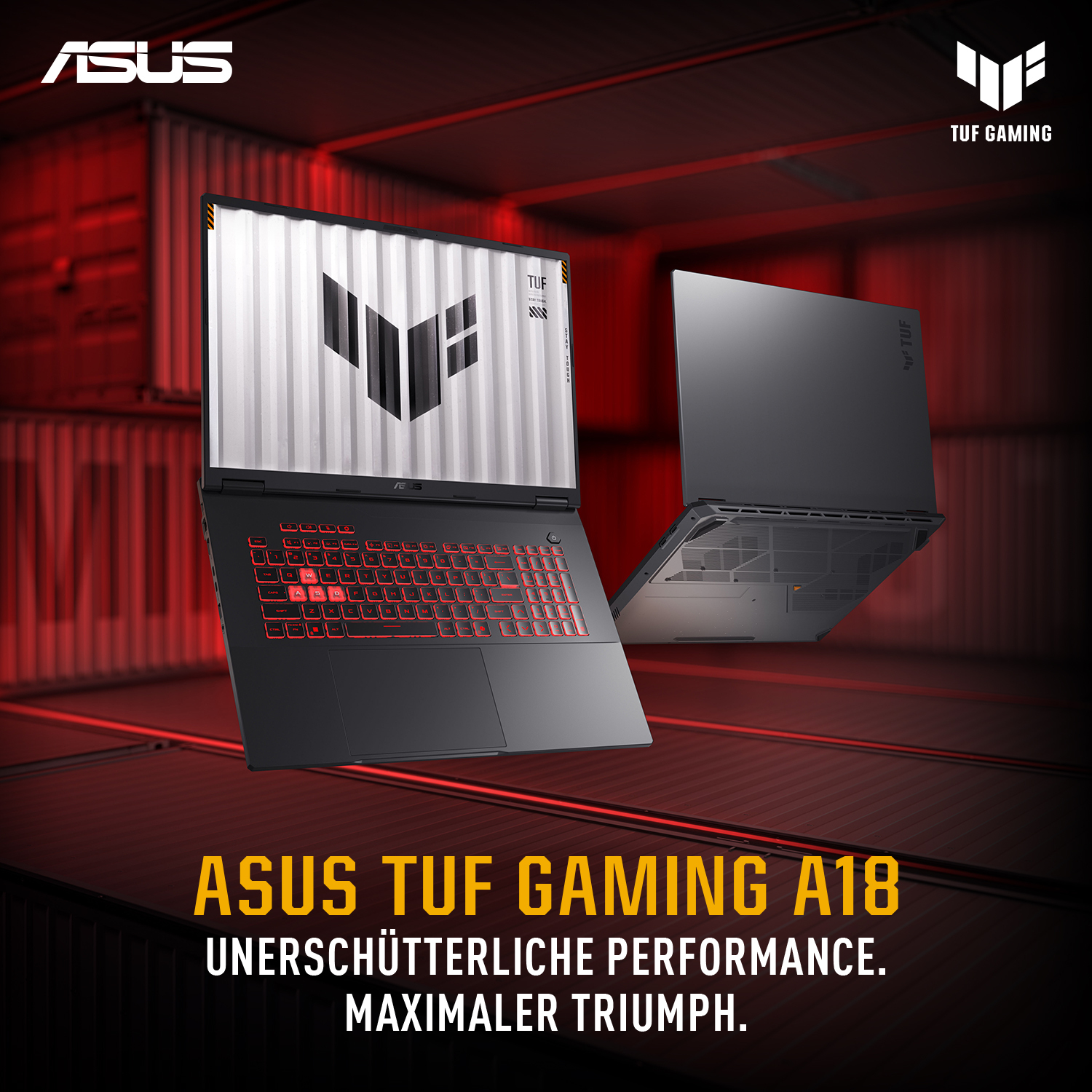 ASUS TUF Gaming A18 FA808UP-S8102W AMD Ryzen 7 260 16 GB RAM 1 TB SSD RTX 5070 18" Windows 11 Home Jaeger Gray