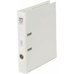 ELBA Ordner rado plast, Rückenbreite: 50 mm, weiß DIN A4, Einband außen/innen PVC, mit auswechselbarem (10494 WE)