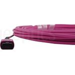 Kompatibles Lenovo AV26 BlueOptics LWL Trunkkabel, MPO/UPC zu MPO/UPC, 7.5 Meter, Multimode G50/125µm, OM4, Markenfaser, 3.0mm LSZH magenta, 12 Kerne, Typ B, MPO Stecker ohne Pins, inkl. Messprotokoll (AV26-BO)