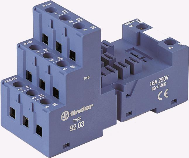 Finder Schraubfas.bl.Siche.Trenn. f.Rel.62.32/33 92.03 (9203)