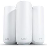 Netgear Orbi 370 WiFi 7 Mesh-System 3er-Set Dual-Band (RBE373-100EUS)