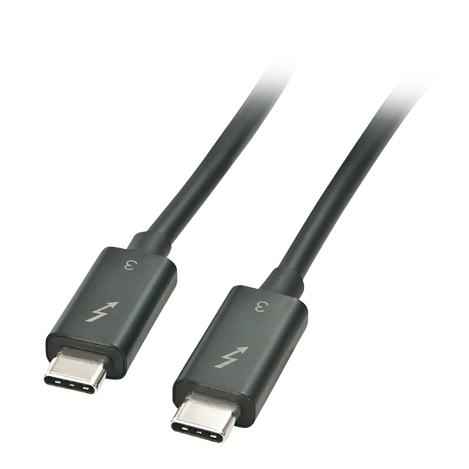 LINDY - Thunderbolt-Kabel - USB Typ C (M) bis USB Typ C (M) - 50cm - umkehrbare Stecker, 4K Unterstü
