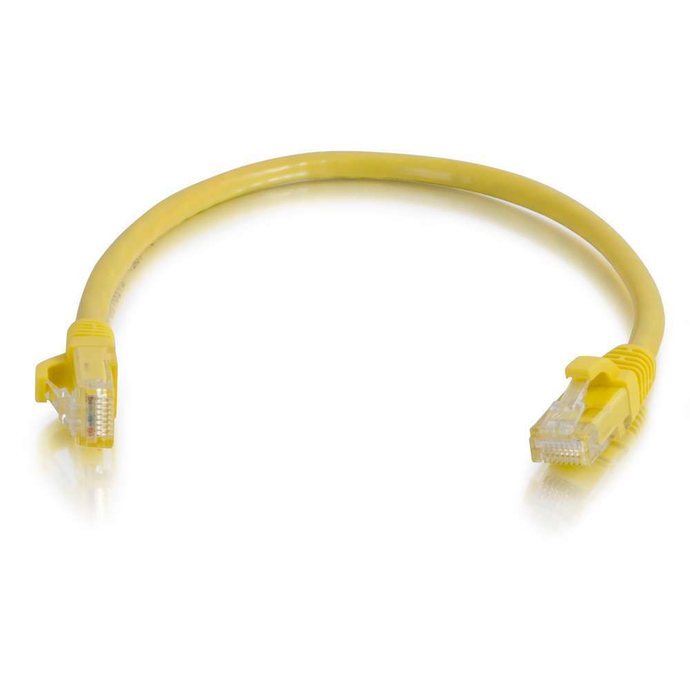 C2G Cat6 Booted Unshielded (UTP) Network Patch Cable 0,5 m Gelb