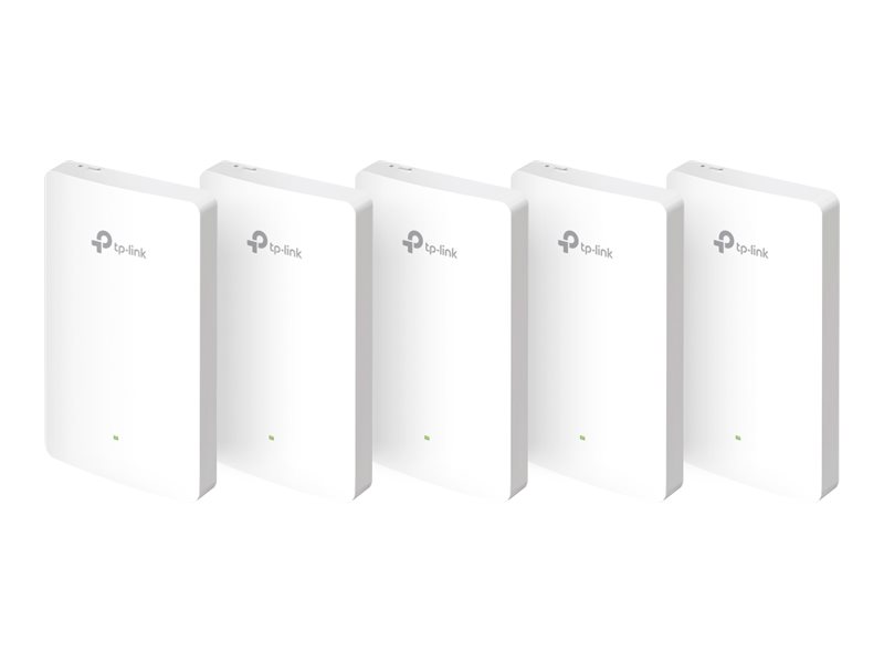 TP-Link Omada EAP615-Wall V1 1775 Mbps Wi-Fi 6 Accesspoint 5-Pack Weiß