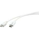 Kramer Electronics C-USB/CMICROB-6 USB Kabel 1,8 m USB C Micro-USB B Männlich Weiß (96-02357306)