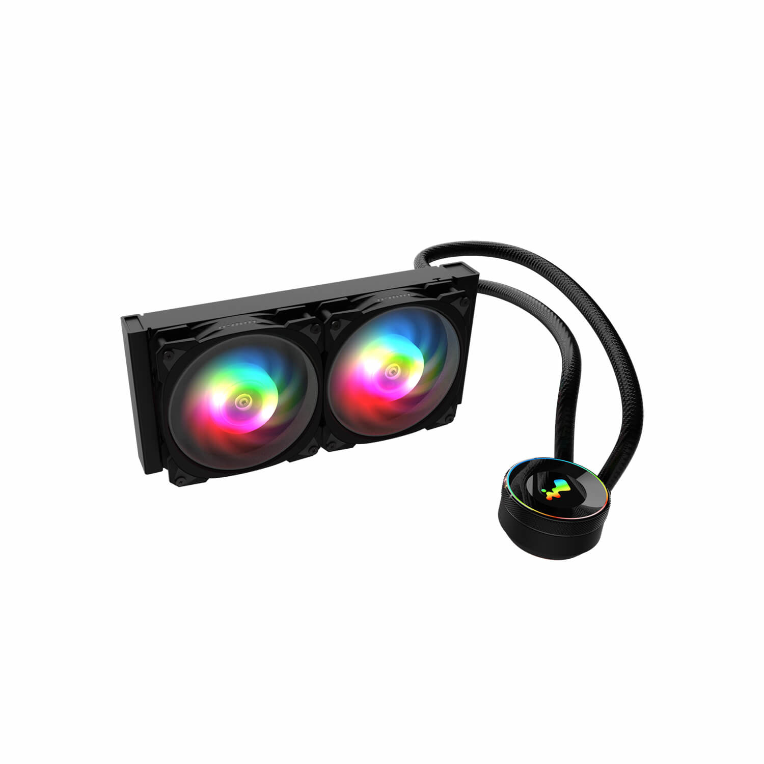 IN WIN MR Series MR24 CPU-Wasserkühlung 360 mm 2x 120 mm Lüfter Schwarz
