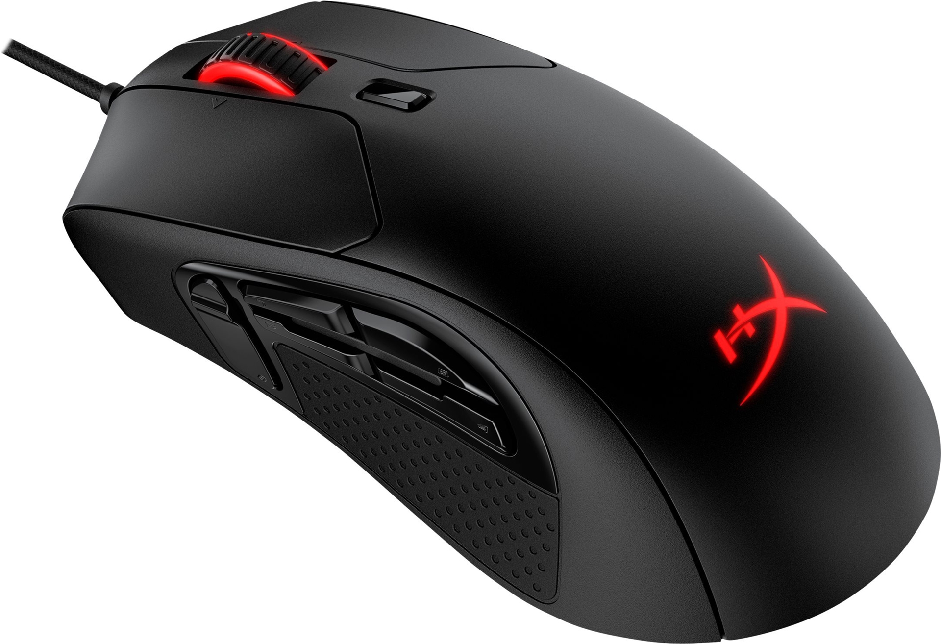 HyperX Pulsefire Raid Gaming-Maus Optisch 16.000 DPI 11 Tasten Schwarz