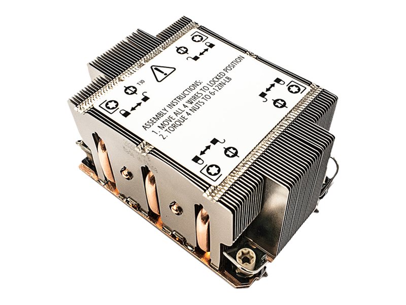 Inter-Tech N-8 Prozessor-Luftkühler Passiv LGA4189 2U Silber