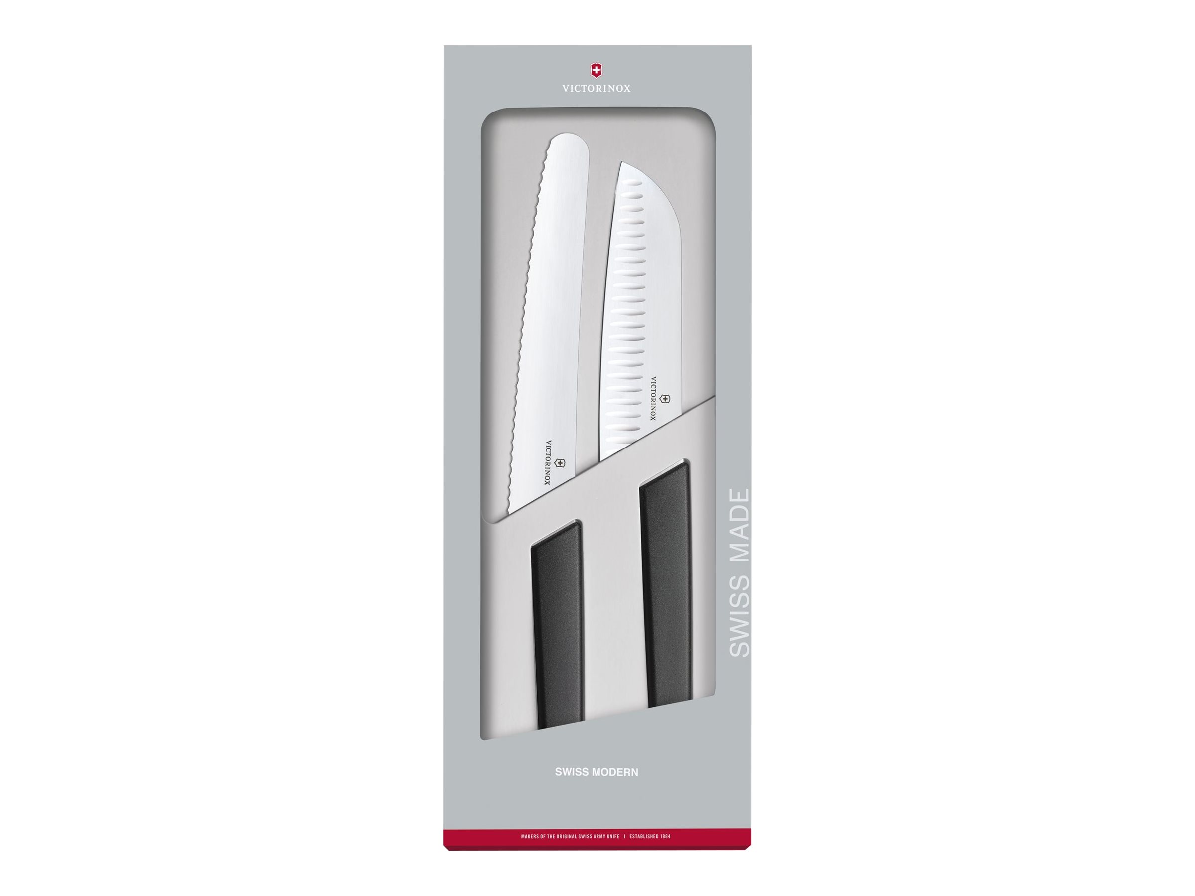 Victorinox Swiss Modern Messerset 6.9093.22G 2-teilig Schwarz