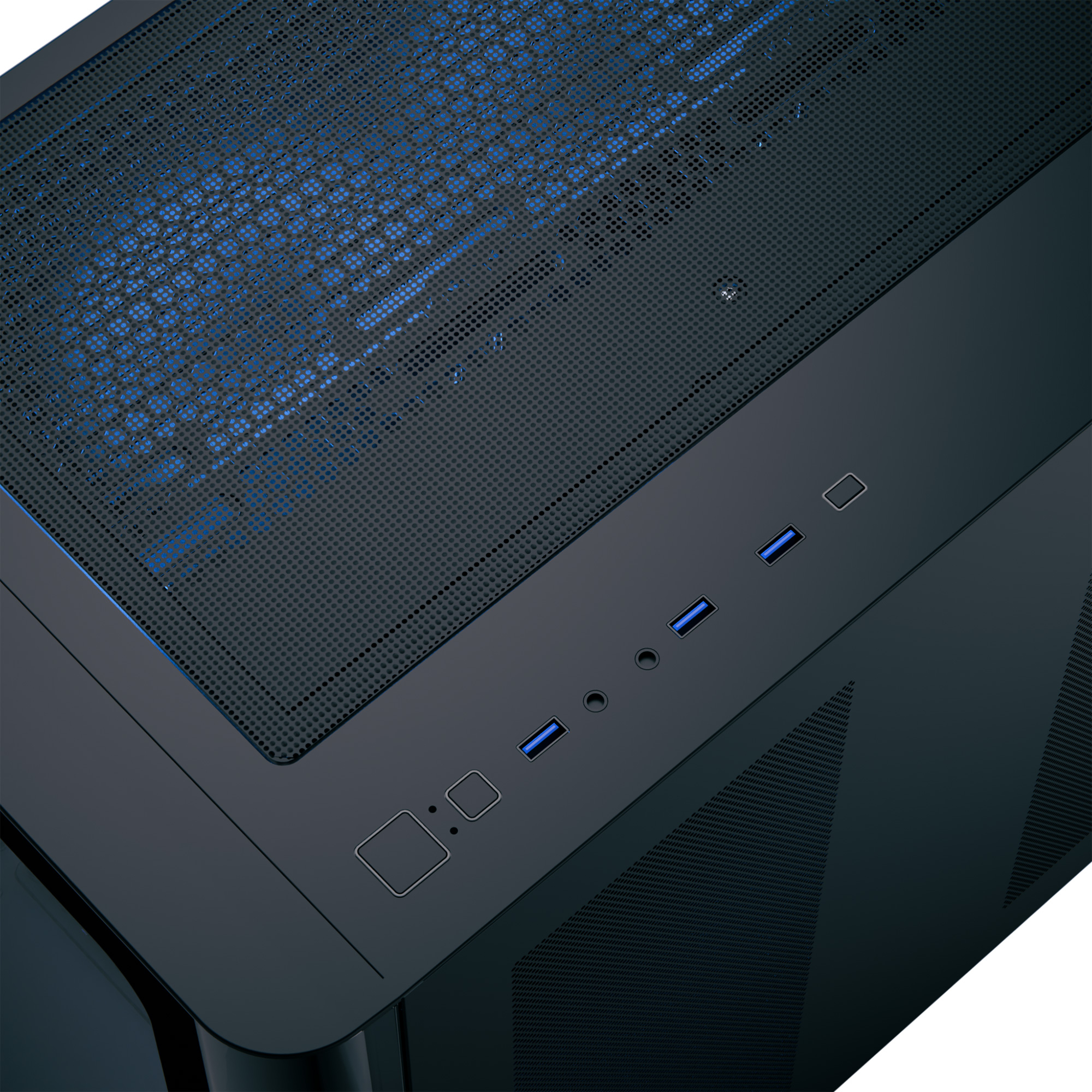 Aerocool P500C Midi Tower Schwarz