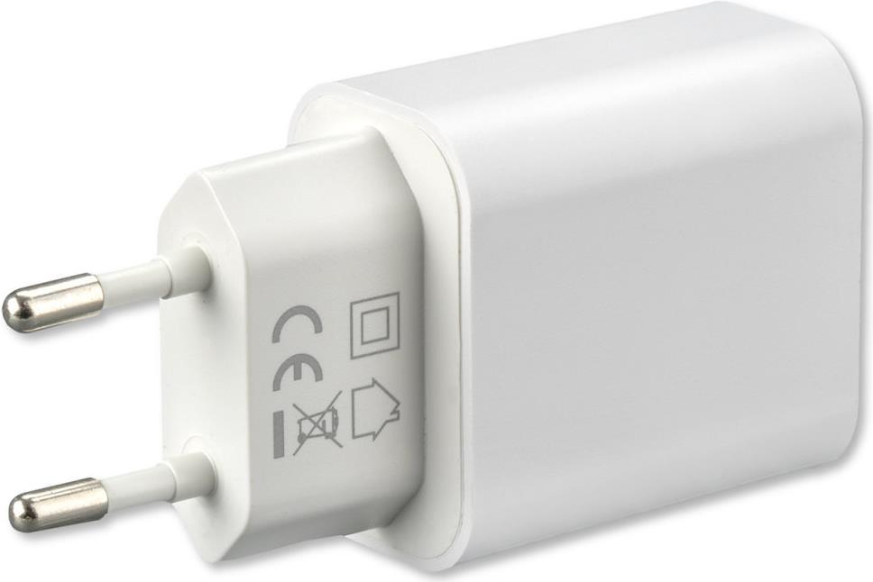 4smarts VoltPlug PD USB-C Ladegerät 20 W Weiß