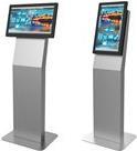 PEERLESS Landscape/Portrait Kiosk Fits most 38,10cm (15") 55,90cm (22") OR 81,30cm (32") Displays Silver (KIP522-S-EUK)