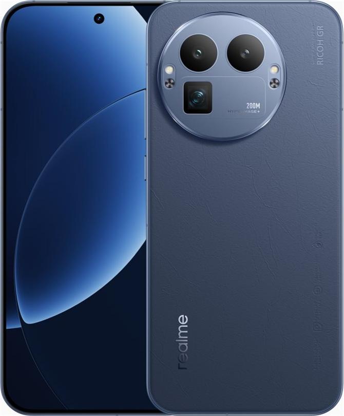 Realme GT 8 Pro 5G 6.79" AMOLED 144 Hz 16 GB RAM 512 GB Snapdragon 8 Elite Gen 5 Dual-SIM Urbanes Blau
