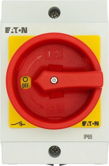 Eaton T0-3-15680/I1/SVB Elektroschalter Kippschalter 3P Rot 207153 