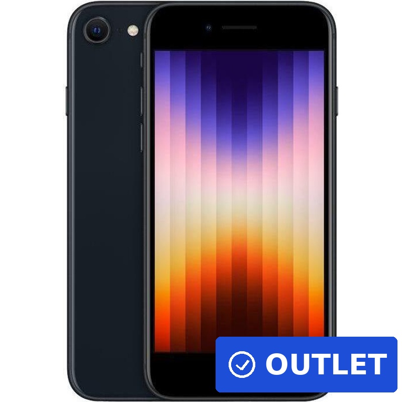 Apple iPhone SE 11,9 cm (4.7 Zoll) Dual-SIM iOS 15 5G 256 GB Schwarz (MMXM3ZD/A) (geöffnet)