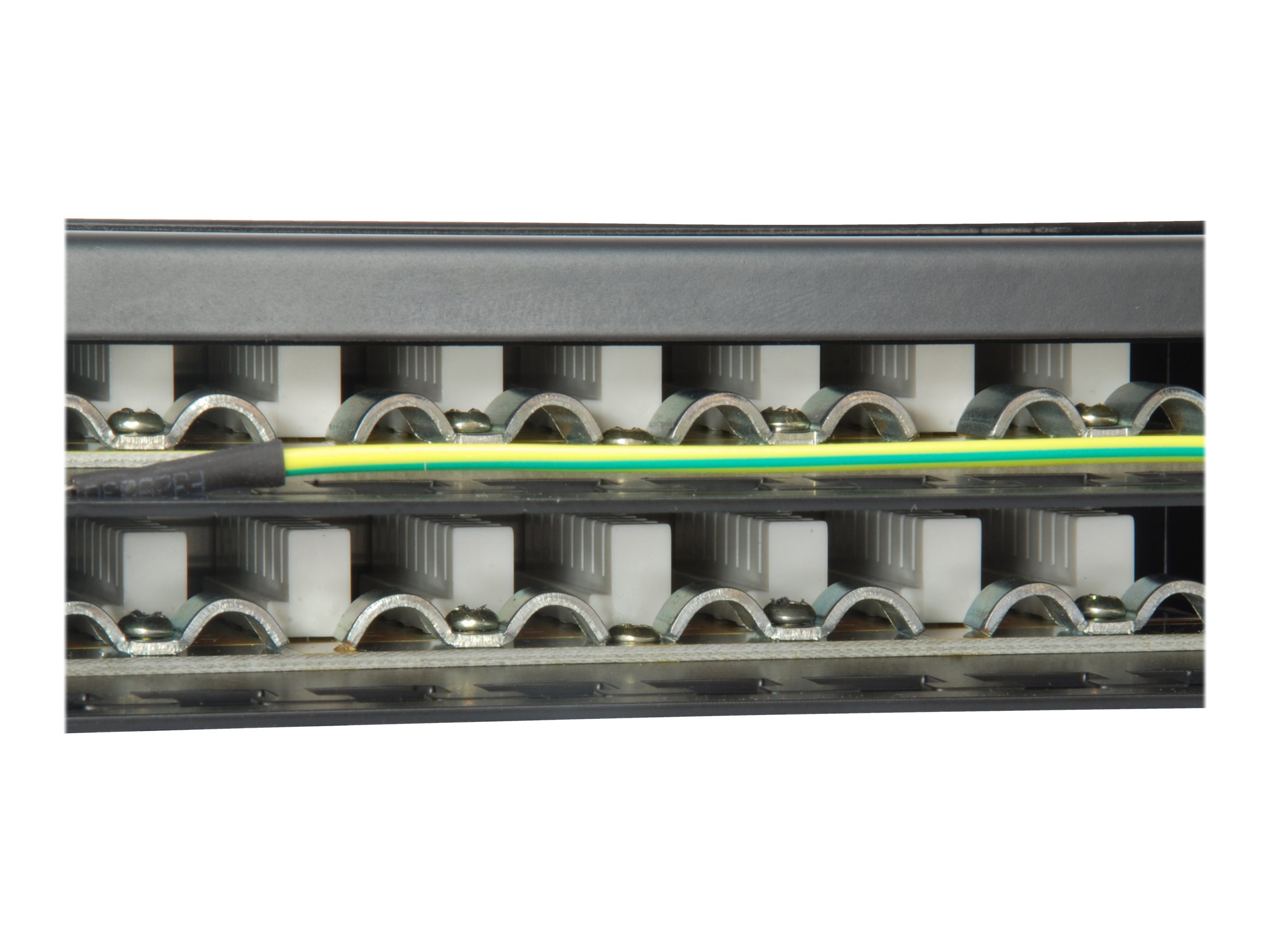 equip Pro 326449 48-Port Cat.6 Geschirmtes Patch Panel 19" Schwarz